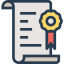 Certificate icon 64x64