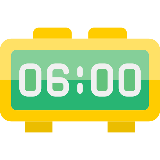 Digital clock Symbol