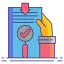 Background check icon 64x64