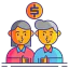 Business partnership icon 64x64