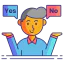 Yes or no icon 64x64