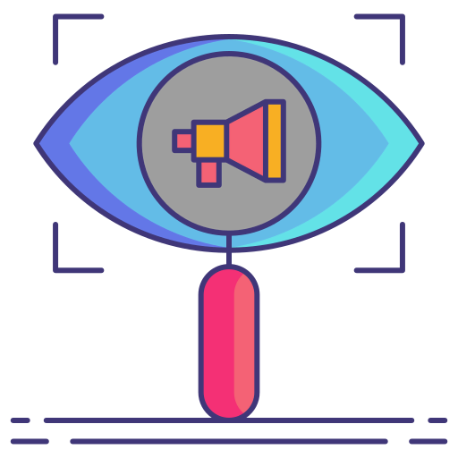 Retinal scanner icon