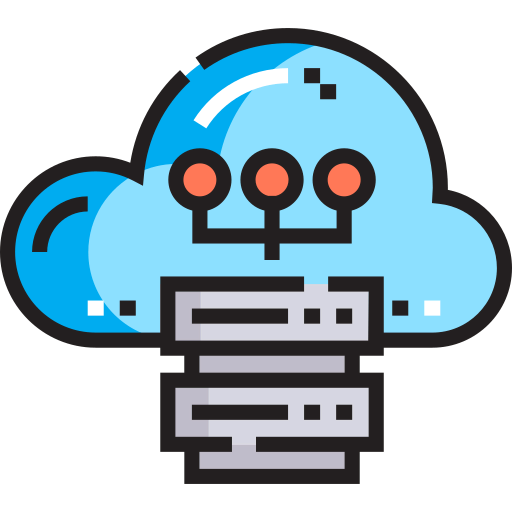 Cloud storage icon