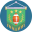 Football flag icon 64x64