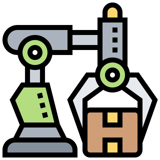 Robotic arm icon