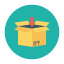 Carton box icon 64x64