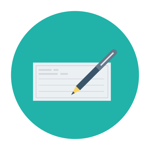 Cheque icon