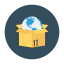 Global shipping іконка 64x64