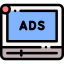 Video advertising icon 64x64