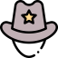 Ковбойская шляпа иконка 64x64