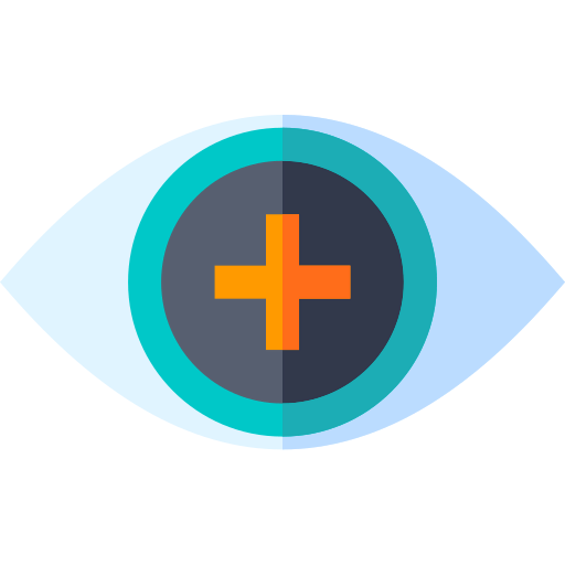 Bionic contact lens icon