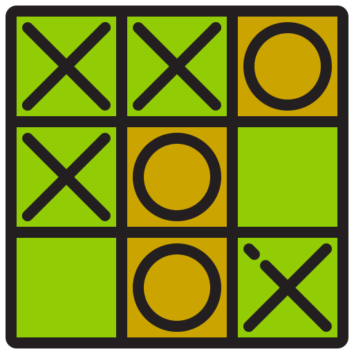 Tic tac toe ícono