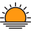 Sunset アイコン 64x64