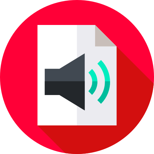Audio file icon
