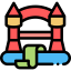 Bouncy castle biểu tượng 64x64