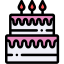 Birthday cake icon 64x64