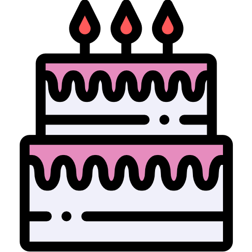 Birthday cake icône