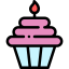 Cupcake biểu tượng 64x64