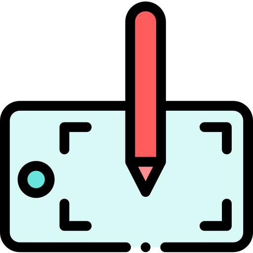 Graphic tablet icon