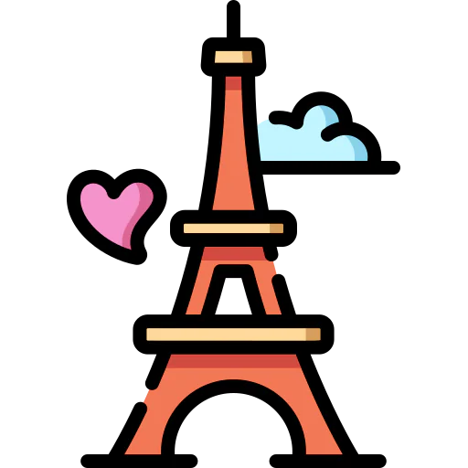 Eiffel tower icon