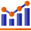 Bar chart アイコン 64x64