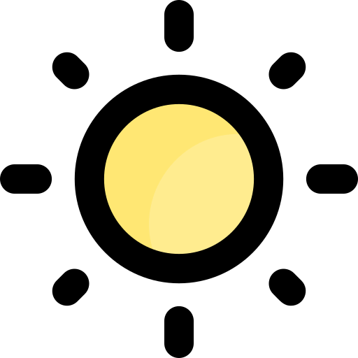 Sun icon