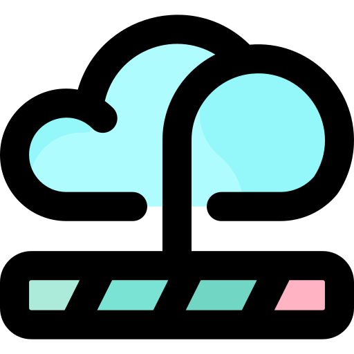 Cloud computing icon