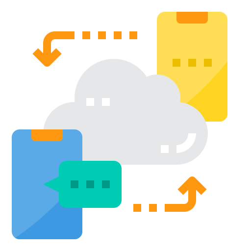 Cloud computing icône