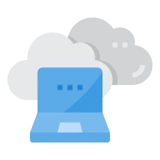 Cloud computing icône
