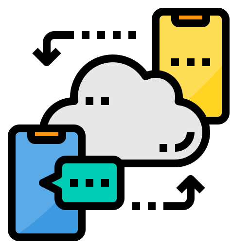 Cloud computing icon