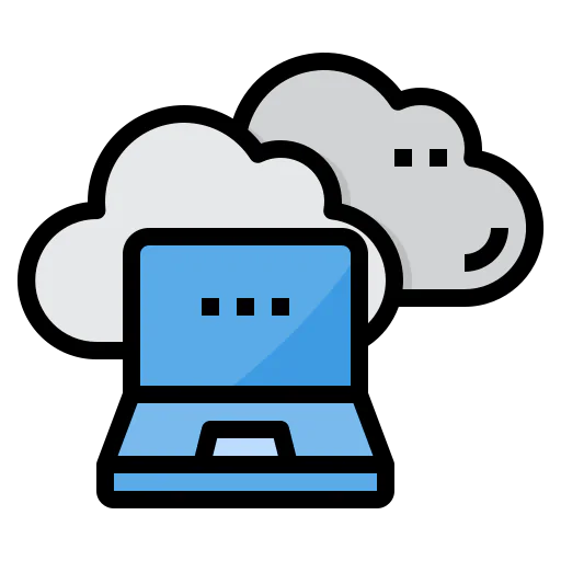Cloud computing Ikona