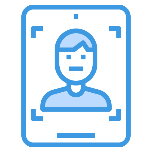 Face recognition icon