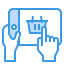 Online shopping icon 64x64