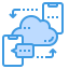 Cloud computing icon 64x64