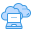 Cloud computing icon 64x64