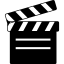 Clapperboard for numbering scenes on films 图标 64x64