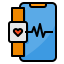 Heart rate Ikona 64x64