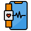 Heart rate icon 64x64