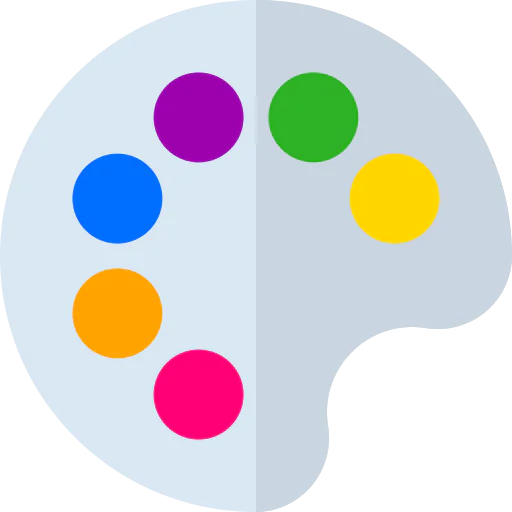Color palette icon