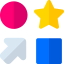Shapes and symbols icon 64x64