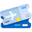 Plane ticket icon 64x64