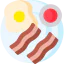 Fried eggs icon 64x64