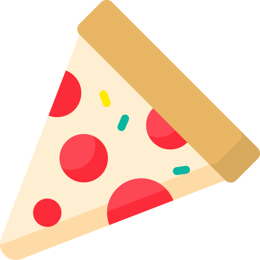 Pizza slice ícone