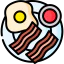 Fried eggs icon 64x64