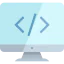 Monitor Symbol 64x64