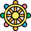Dharma wheel icon 64x64