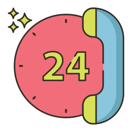 24 hours 图标