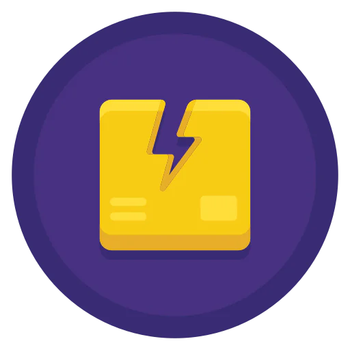 Breakable icon