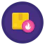 Flammable icon 64x64