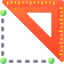 Right triangle icon 64x64